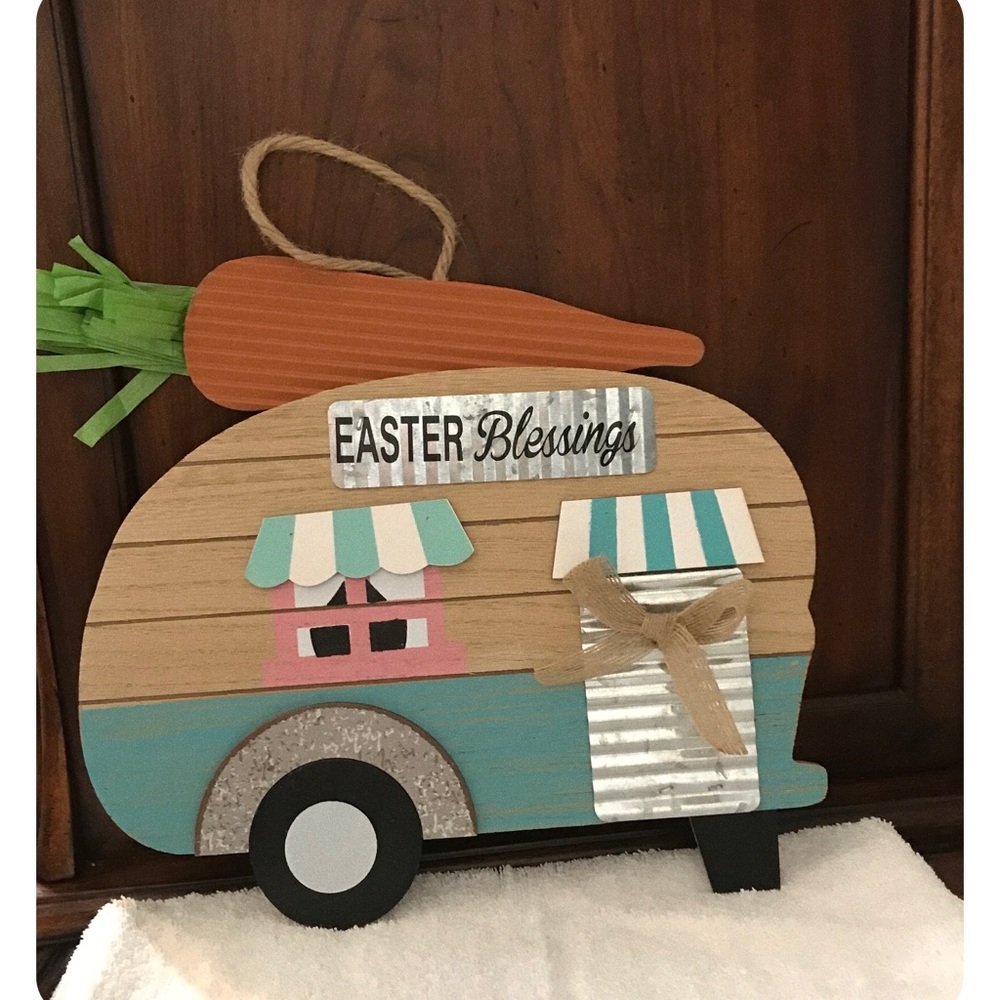 New Plaque or Door Hanger Easter Decor